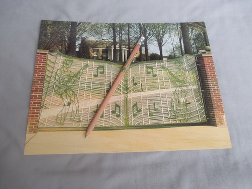 Postkarte graceland the home - graceland,