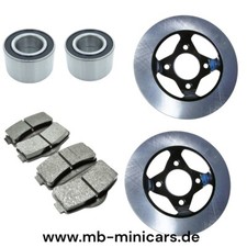 2 x Bremsscheibe  Beläge
