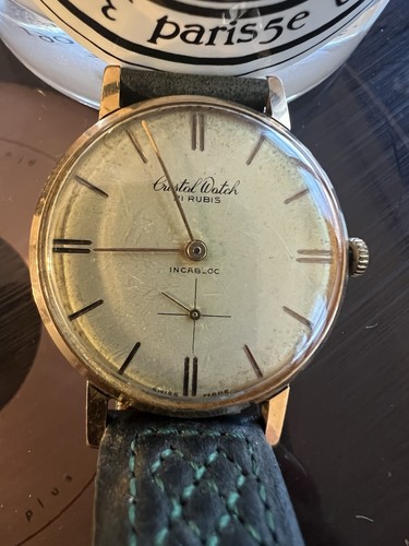 Vintage cristal watch - vintage, 21