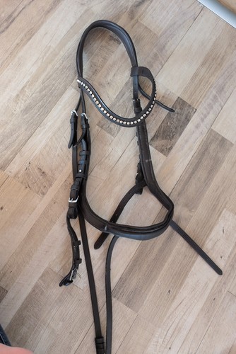 Horze anatomische trense braun - anatomische,