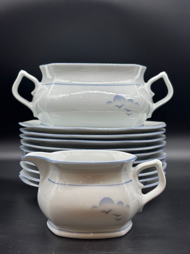 Porcelain vintage winterling - porcelain,