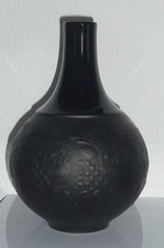 schwarze Rosenthal Vase Björn