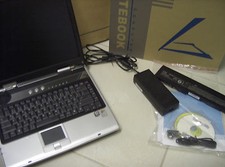 NoteBook Elitegroup G733 intel celeron2800, 512MB, DVD-RW teils defekt