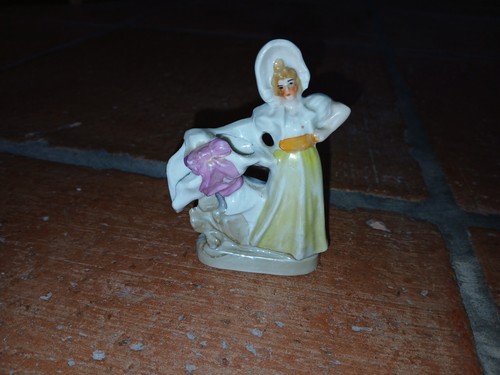 Süße jugendstil vase frau - jugendstil,
