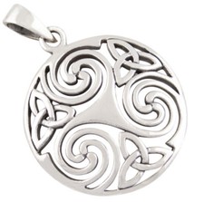 Triskele Anhänger Silber 925
