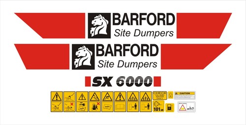 Barford sx6000 dumper - barford,