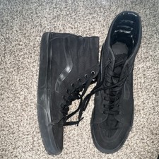 VANS Sk8-Hi Black Canvas Men's