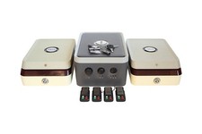 Suritec Infraschall Alarmanlage FR.ED FRED / 2x Außensirene / 4 Fernbedienungen