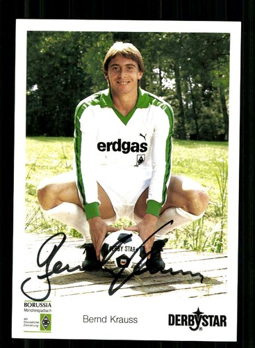 Bernd krauss autogrammkarte - krauss,