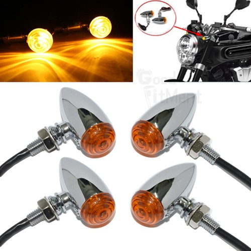 Bullet blinker motorrad - 4x,