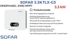 Sofar Solar 3.3KTLX-G3 - 3PH -