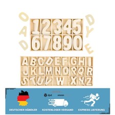 DIY Holzbuchstaben & Zahlen
