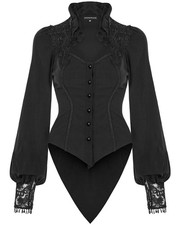 Punk Rave Damen Gothic Bluse