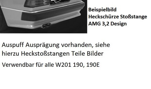 Heck stoßstange amg - heck, look