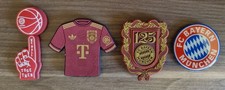 FC BAYERN MÜNCHEN MAGNETE 125 Jahre Abzeichen & Trikot, Basketball, Vereinsabz.
