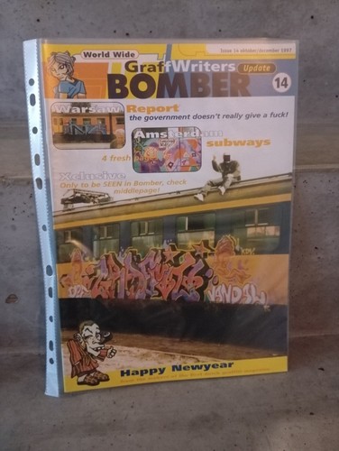 Bomber megazine graffiti - bomber, 14