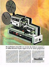 REKLAME 1969 HEURTIER Bifilm 8 PLUS SUPER 8