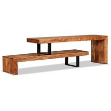 Massiver Akazienholz TV