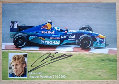 Mika salo sauber 2000 original - sauber,