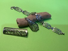 Ja Set Art Deco Brosche