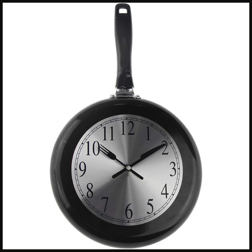 Digitale wanduhr schwarz - wanduhr,