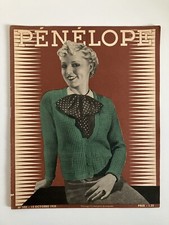 Penelope Mode und Strickzeitschrift Frankreich 1935