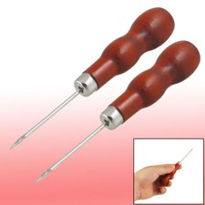 2 Stück Holzgriff Metall DIY