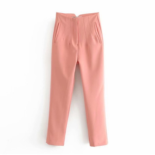 Damen hoher bund kleid hosen - hoher,