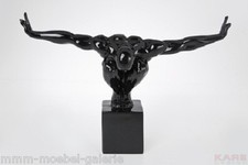  KARE Deko Objekt Athlet Skulptur Figur Kunstobjekt Art Design schwarz o. weiß