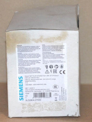 Siemens 3ld2804 0tk53 - siemens, 3ld2804-0tk53