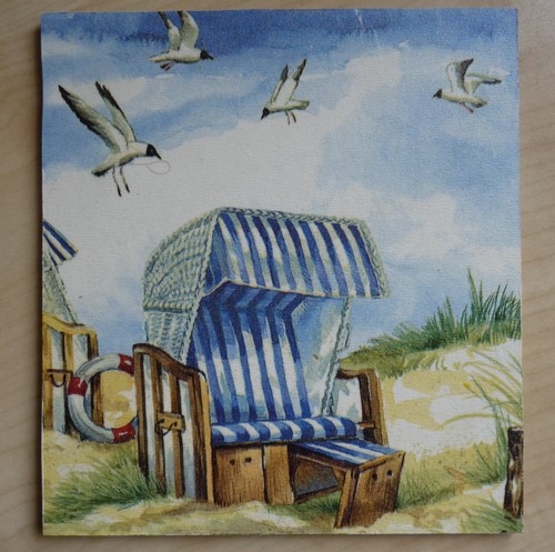 Deko hdf maritim strand - deko, meer
