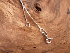 Kette 925 Sterling Silber Venezianer zart filigran Ø 0,6 mm  40 - 50 Halskette