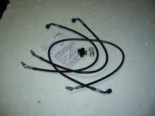 Stahlfex Bremsleitung 85x55cm für 40cm Ape an Harley Davidson FXDF Dyna Fat Bob 