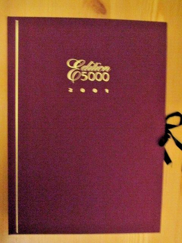Edition 5000 signierte u - 6,