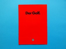 Prospekt / Katalog - VW Golf