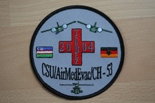 Patch, Aufnäher (Bundeswehr,Luftwaffe,C-160,CH-53) CSU/AirMedEvac/CH-53,Termez
