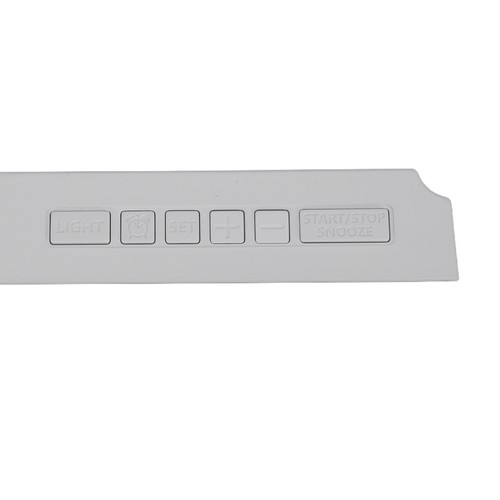 Großer led wecker - led, weiß