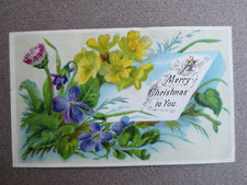 Viktorianische Grußkarte