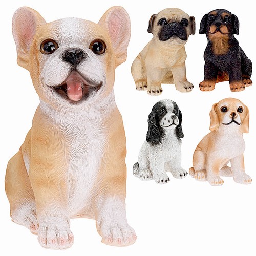 Hunde deko figur 14cm - hunde,