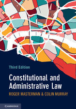 Constitutional and Administrative Law Masterman Murray Paperback 3e