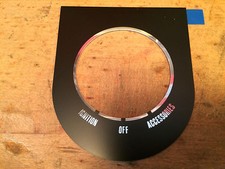 TACHOCOVER AUFKLEBER SOFTAIL® FATBOY HERITAGE DASHCOVER LABEL HARLEY® DASH BOARD