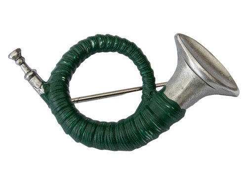 Anstecker jagdhorn zum - jagdhorn,