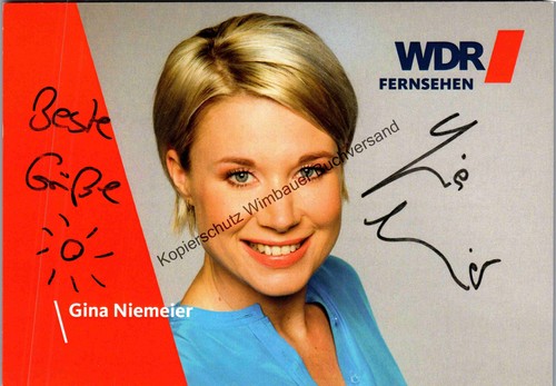 Original autogramm gina - original,