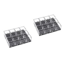  2 PCS Schaukasten Vitrine