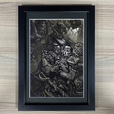 THE DEATH OF SLAYDO FRAMED ART