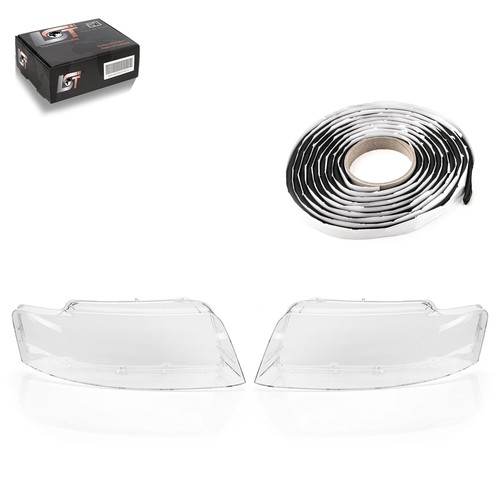 Scheinwerferglas links - 2x,