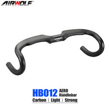 AIRWOLF Carbon Rennrad Lenker Drop Bar Rennlenker 31,8mm 230g
