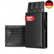 Reisepasshülle Leder Portmonee Herren Geldbörse Wallet mit Münzfach Kartenetui K