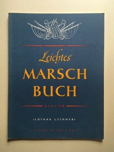 Klaviernoten leichtes marsch - leichtes,