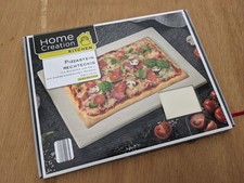 Pizzastein Brotback Schamotte Home Creation 30 x 38 cm Beige Rechteckig